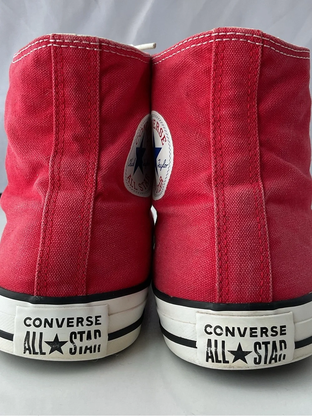 Converse Chuck Taylor All Star M9621 Red High Top Sneakers Size Men’s Size 10